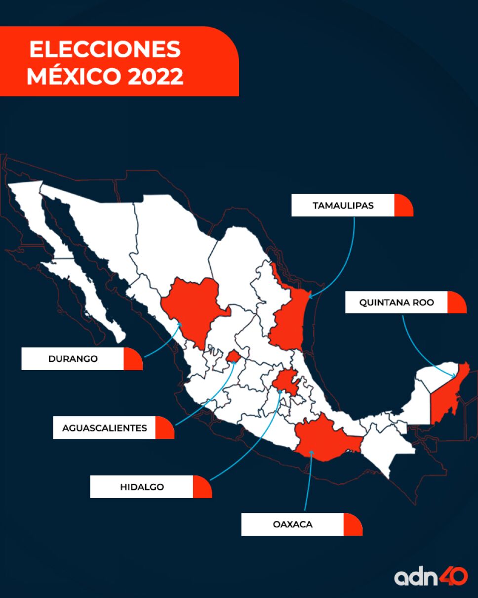 elecciones 2022 méxico gobernador